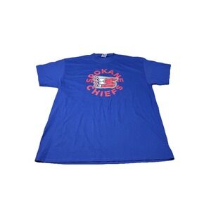 Spokane Chiefs Shirt Mens Xl Blue WHL League Hockey T Shirt 3b
